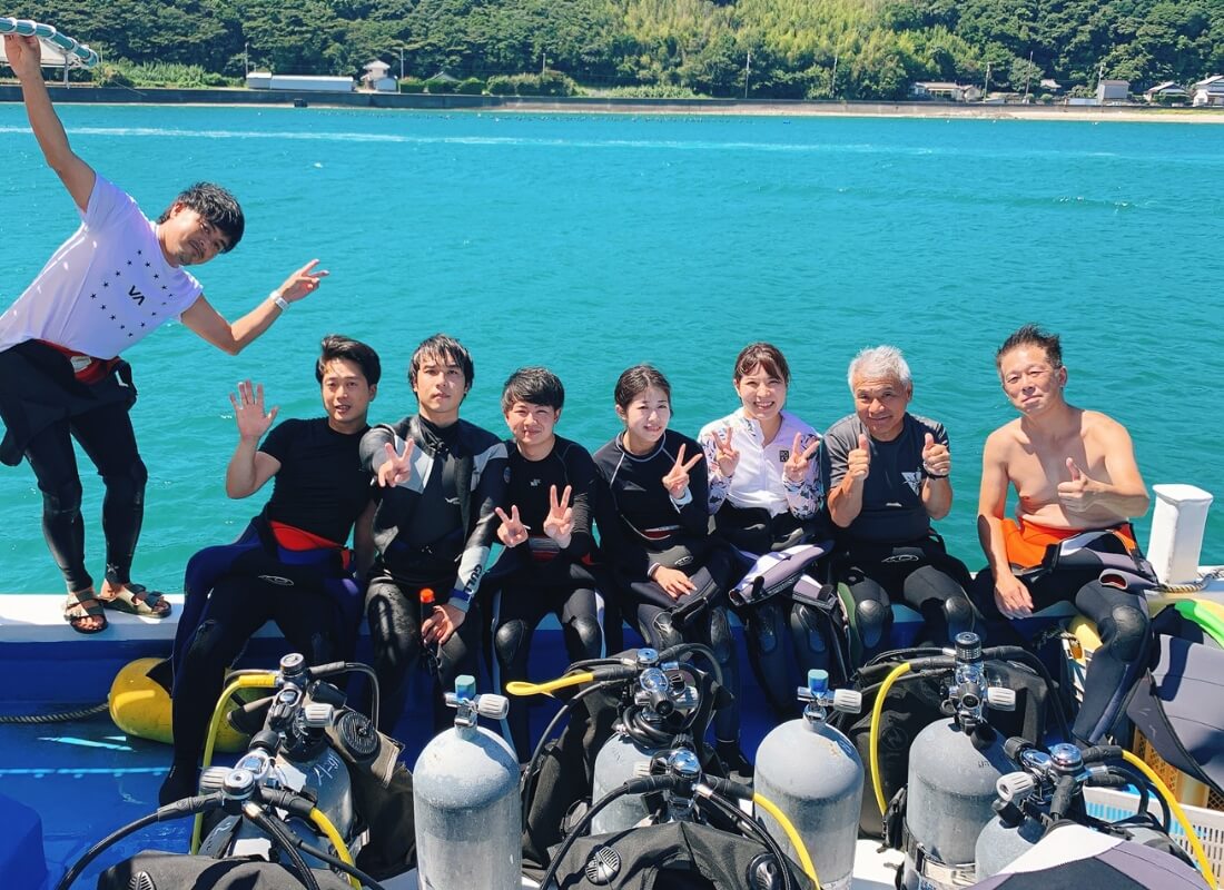 ファンダイビングツアーが豊富